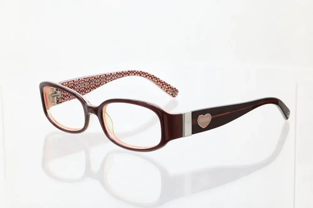 Coach Lindsay (S429) 52-18-130mm Burgundy Eyeglass FRAMES ONLY - GOOD CONDITION